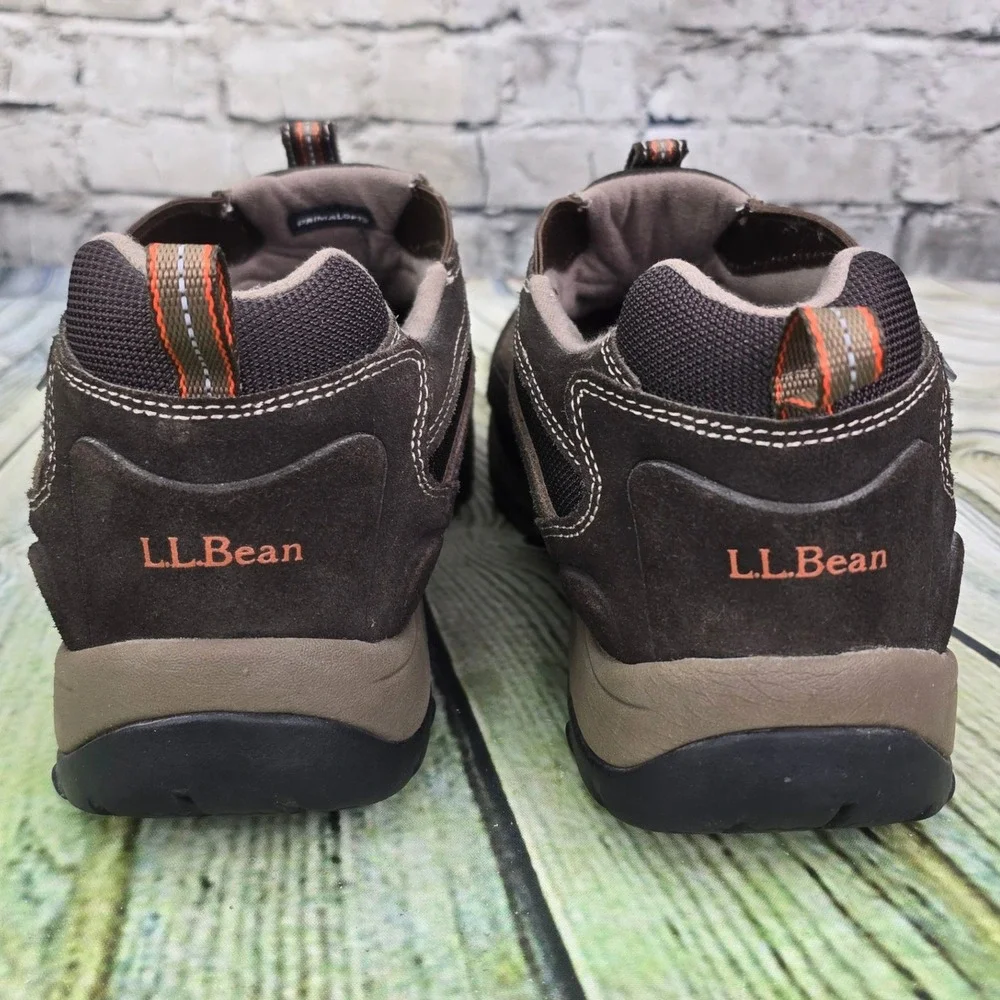 LL Bean TEK 2.5 Hiking Shoes Mens 13 Brown Suede Waterproof Slip On 271741